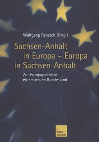 Produktbild: Sachsen-Anhalt in Europa - Europa in Sachsen-Anhalt