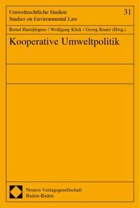 Produktbild: Kooperative Umweltpolitik