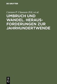 Produktbild: Umbruch und Wandel. Herausforderungen zur Jahrhundertwende