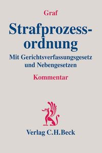 Produktbild: Strafprozessordnung