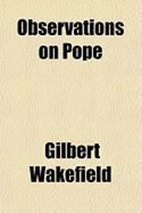Produktbild: Observations on Pope