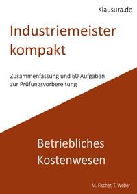 Produktbild: Industriemeister Kompakt Betriebliches Kostenwesen