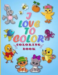 Produktbild: I LOVE TO COLOR coloring book