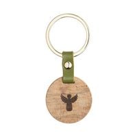 Produktbild: R&auml;der Schl&uuml;sselanh&auml;nger aus Holz - Schutzengel
