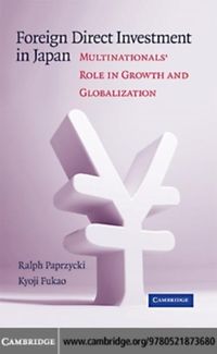 Produktbild: Foreign Direct Investment in Japan