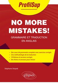 Produktbild: No more mistakes!