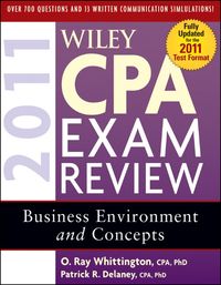 Produktbild: Wiley CPA Exam Review 2011, Business Environment and Concepts