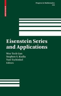 Produktbild: Eisenstein Series and Applications