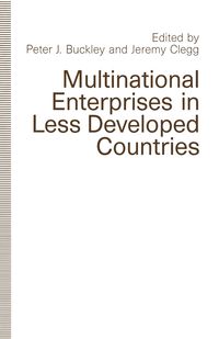Produktbild: Multinational Enterprises in Less Developed Countries