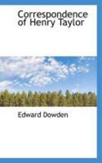Produktbild: Correspondence of Henry Taylor