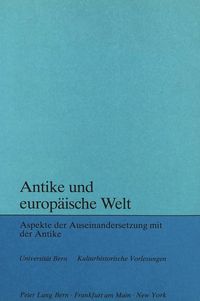 Produktbild: Antike und europ&auml;ische Welt