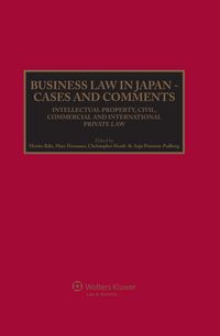 Produktbild: Business Law in Japan