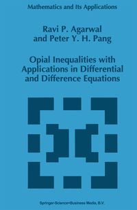 Produktbild: Opial Inequalities with Applications in Differential and Difference Equations