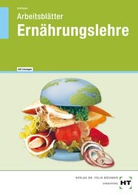 Produktbild: Arbeitsbl&auml;tter mit eingetragenen L&ouml;sungen Ern&auml;hrungslehre