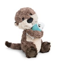 Produktbild: NICI 62648 - Otter Oda mit Fisch, schlenkernd, 25 cm, GREEN