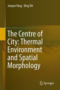 Produktbild: The Centre of City: Thermal Environment and Spatial Morphology