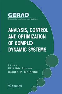Produktbild: Analysis, Control and Optimization of Complex Dynamic Systems