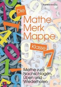Produktbild: Die Mathe-Merk-Mappe Klasse 7