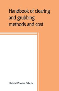 Produktbild: Handbook of clearing and grubbing methods and cost