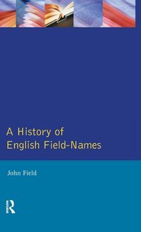 Produktbild: A History of English Field Names