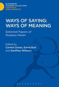 Produktbild: Ways of Saying: Ways of Meaning
