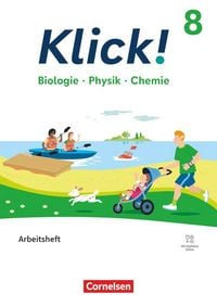 Produktbild: Klick! - F&auml;cher&uuml;bergreifendes Lehrwerk f&uuml;r Lernende mit F&ouml;rderbedarf - Biologie, Physik, Chemie - ab 2024 - 8. Schuljahr