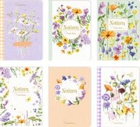 Produktbild: Notizhefte DIN A6: GartenLiebe - M. Bastin, sort.