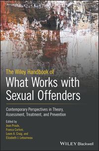 Produktbild: The Wiley Handbook of What Works with Sexual Offenders