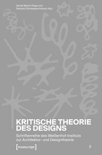 Produktbild: Kritische Theorie des Designs