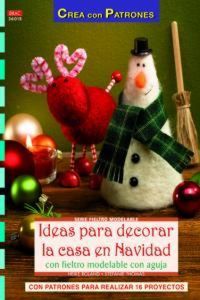 Produktbild: Ideas para decorar la casa en Navidad con fieltro modelable con aguja