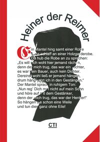 Produktbild: Heiner der Reimer (1) - Eine Anthologie
