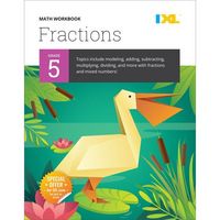 Produktbild: Grade 5 Fractions Workbook (IXL Workbooks)