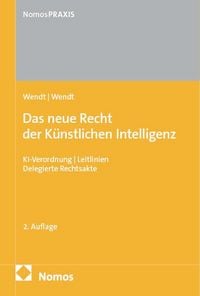 Produktbild: Das neue Recht der K&uuml;nstlichen Intelligenz