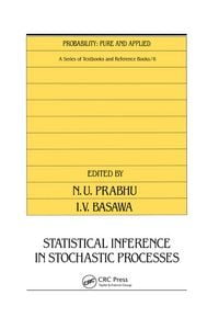 Produktbild: Statistical Inference in Stochastic Processes