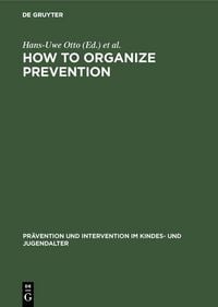 Produktbild: How to Organize Prevention