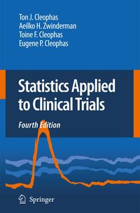 Produktbild: Statistics Applied to Clinical Trials