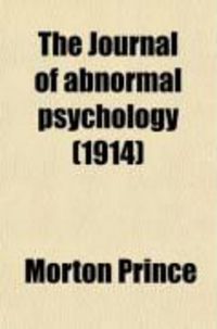 Produktbild: The Journal of Abnormal Psychology (Volume 8)