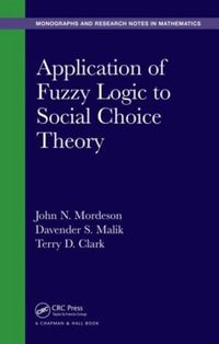 Produktbild: Application of Fuzzy Logic to Social Choice Theory