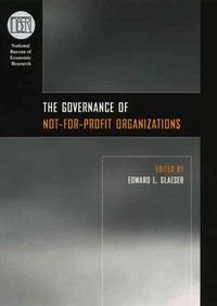 Produktbild: Glaeser, E: Governance of Not-for-Profit Organizations