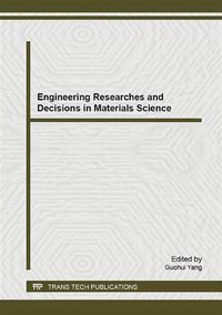 Produktbild: Engineering Researches and Decisions in Materials Science