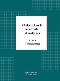 Produktbild: Oskuld och arsenik: Analyser