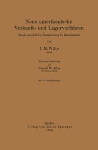 Produktbild: Neue amerikanische Verkaufs- und Lagerverfahren