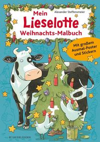 Produktbild: Mein Lieselotte-Weihnachts-Malbuch