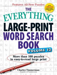 Produktbild: The Everything Large-Print Word Search Book, Volume 12