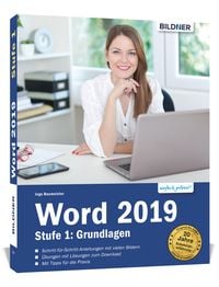 Produktbild: Word 2019 - Stufe 1: Grundlagen