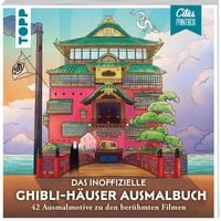 Produktbild: Das inoffizielle Ghibli-H&auml;user Ausmalbuch