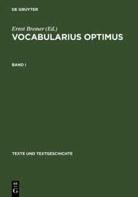 Produktbild: Vocabularius optimus