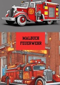 Produktbild: Bilderbuch / Malbuch Feuerwehr