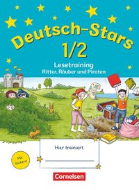 Bild vom Artikel Deutsch-Stars 1./2. Schuljahr. Lesetraining Ritter, Räuber und Piraten vom Autor Cornelia Scholtes