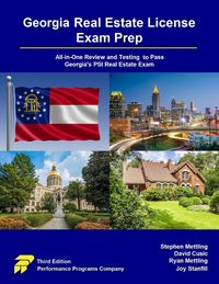 Produktbild: Georgia Real Estate License Exam Prep: All-in-One Review and Testing to Pass Georgia's PSI Real Estate Exam
